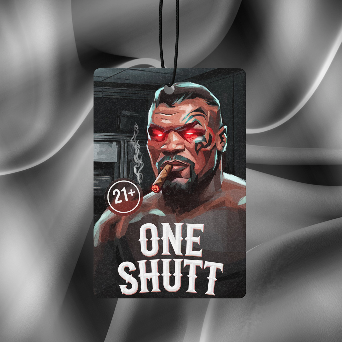 Mike Tyson One Shutt Special Edition Car Air Freshener - Pack of 20 (Only $£50) - Designed for Fight Enthusiasts