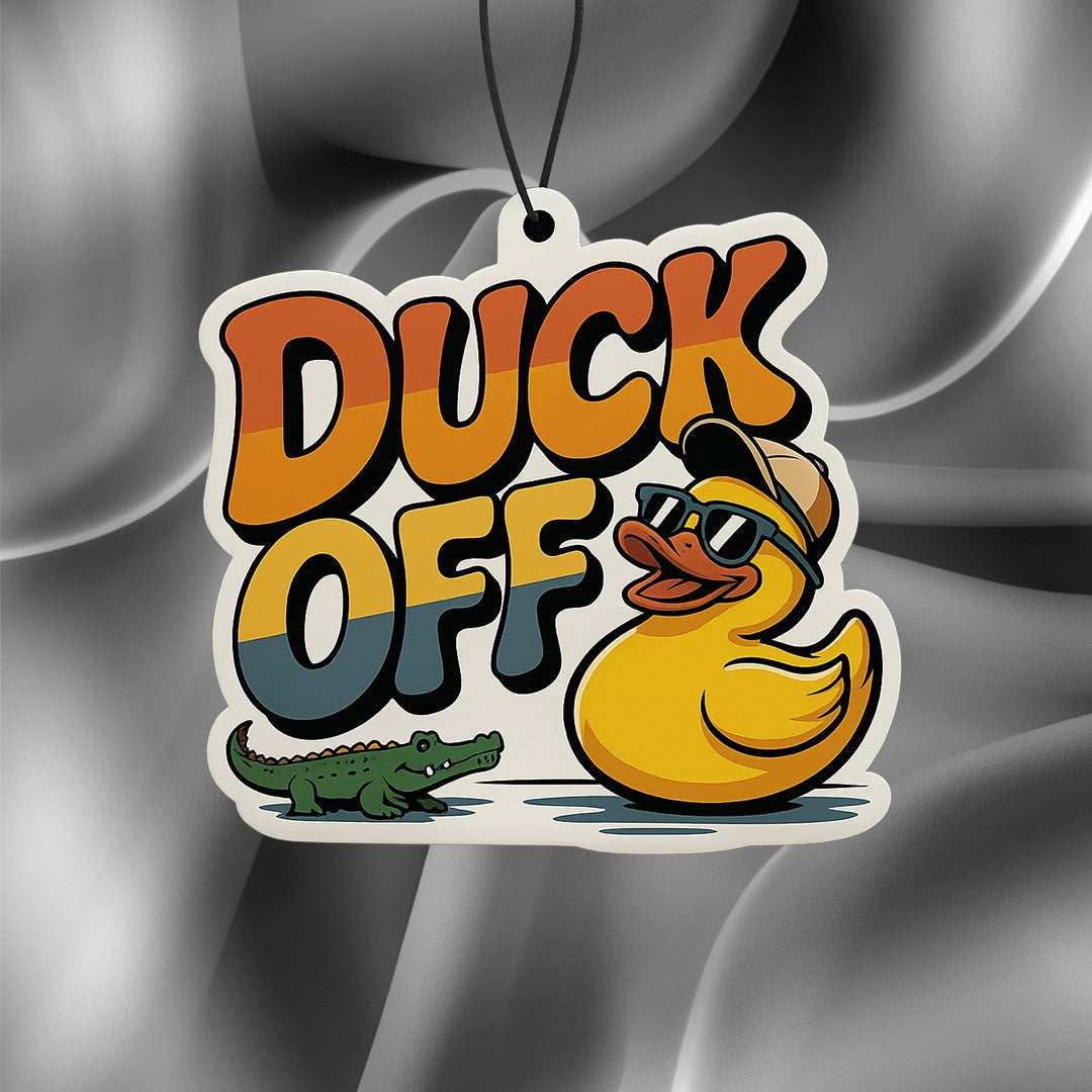 DUCK OFF – Retro Duck Car Air Freshener - Pack of 20 (Only £50)