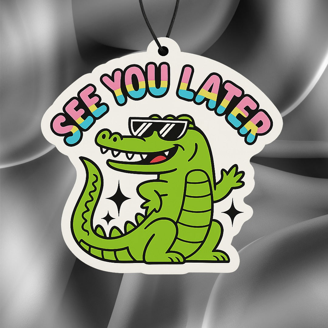 SEE YOU LATER – Funky Croc Car Air Freshener - Pack of 20 (Only £50)