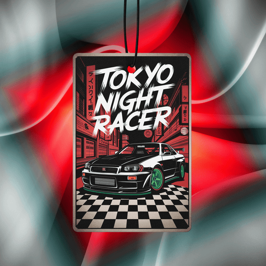 Tokyo Night Racer Special Edition Car Air Freshener - Pack of 20 (Only £50) - Designed for Car Enthusiasts