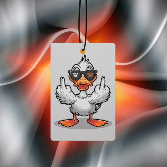 Duck Off Rebel Edition Car Air Freshener - Pack of 20 (Only £50) - A Bold Statement