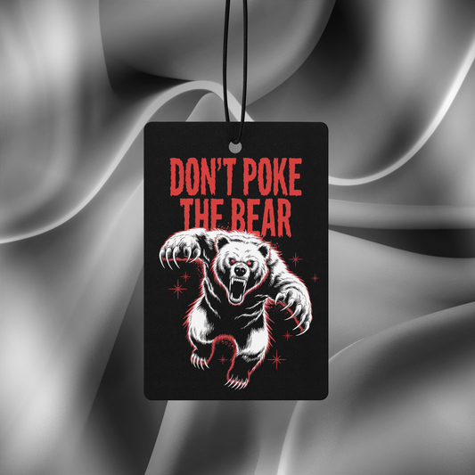 Don’t Poke the Bear Fierce Edition Car Air Freshener - Pack of 20 (Only £50) - A Wild Scent