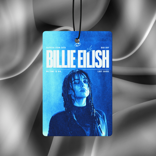 Billie Eilish Special Edition Car Air Freshener - Pack of 20 (Only £50) - For Music and Melancholy Lovers