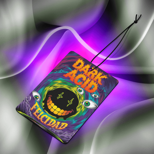 Dark Acid Felicidad Special Edition Car Air Freshener - Pack of 20 (Only £50) - Designed for Psychedelic Fun