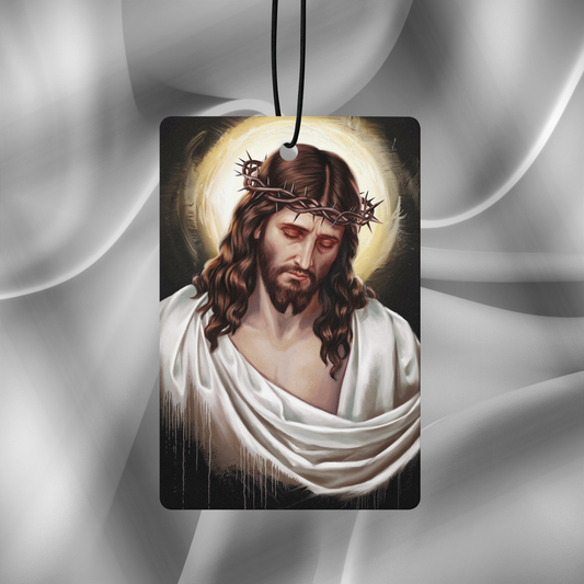 Jesus Christ Special Edition Car Air Freshener - Pack of 20 (Only £50) - A Spiritual Design