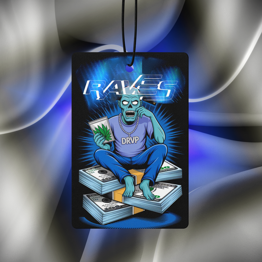 Raves Special Edition Car Air Freshener - Pack of 20 (Only £50) - Party and Street Style