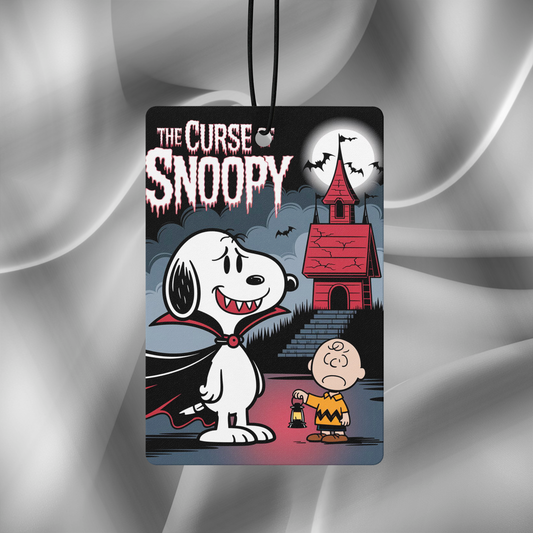 The Curse of Snoopy Special Edition Car Air Freshener - Pack of 20 (Only £50) - Fun Horror Theme