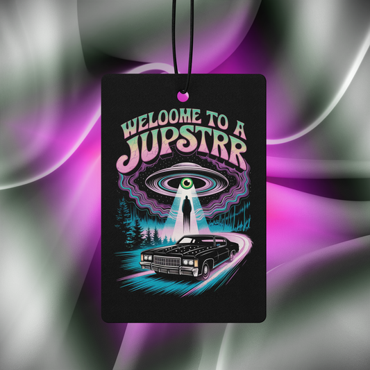 Welcome to a Jupstrr Special Edition Car Air Freshener - Pack of 20 (Only £50) - Designed for Space Adventures